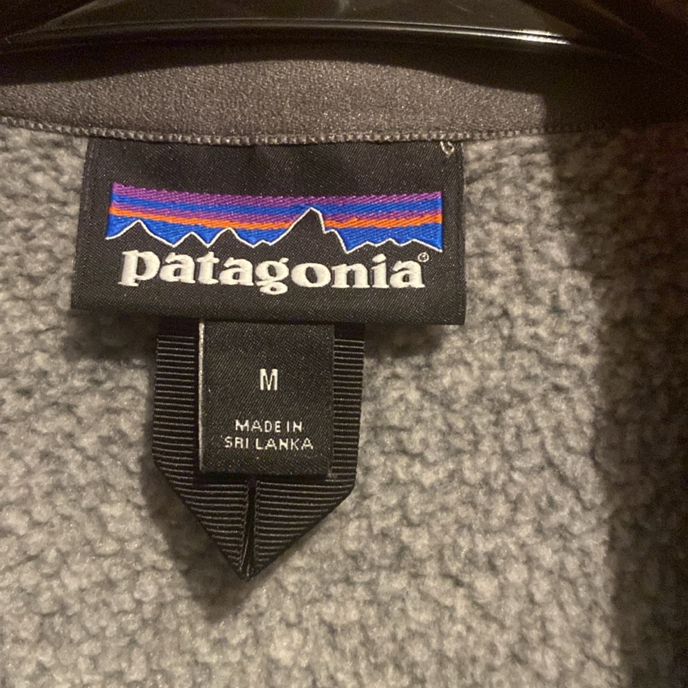 Patagonia Charcoal Fleece Vest - Picture 2 of 4